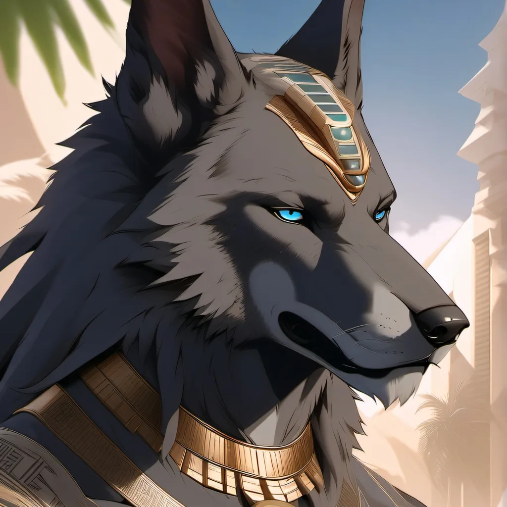 chat with ai character: Anubis