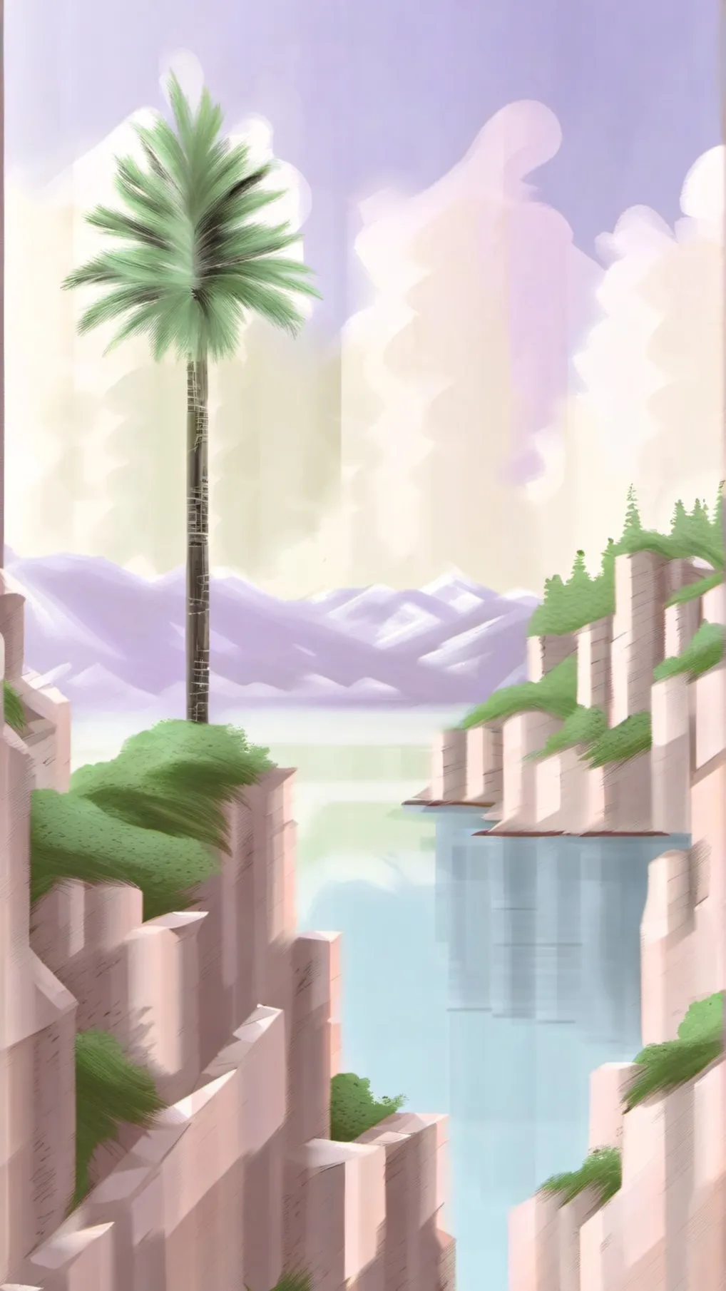 ai character: kny crap ig background