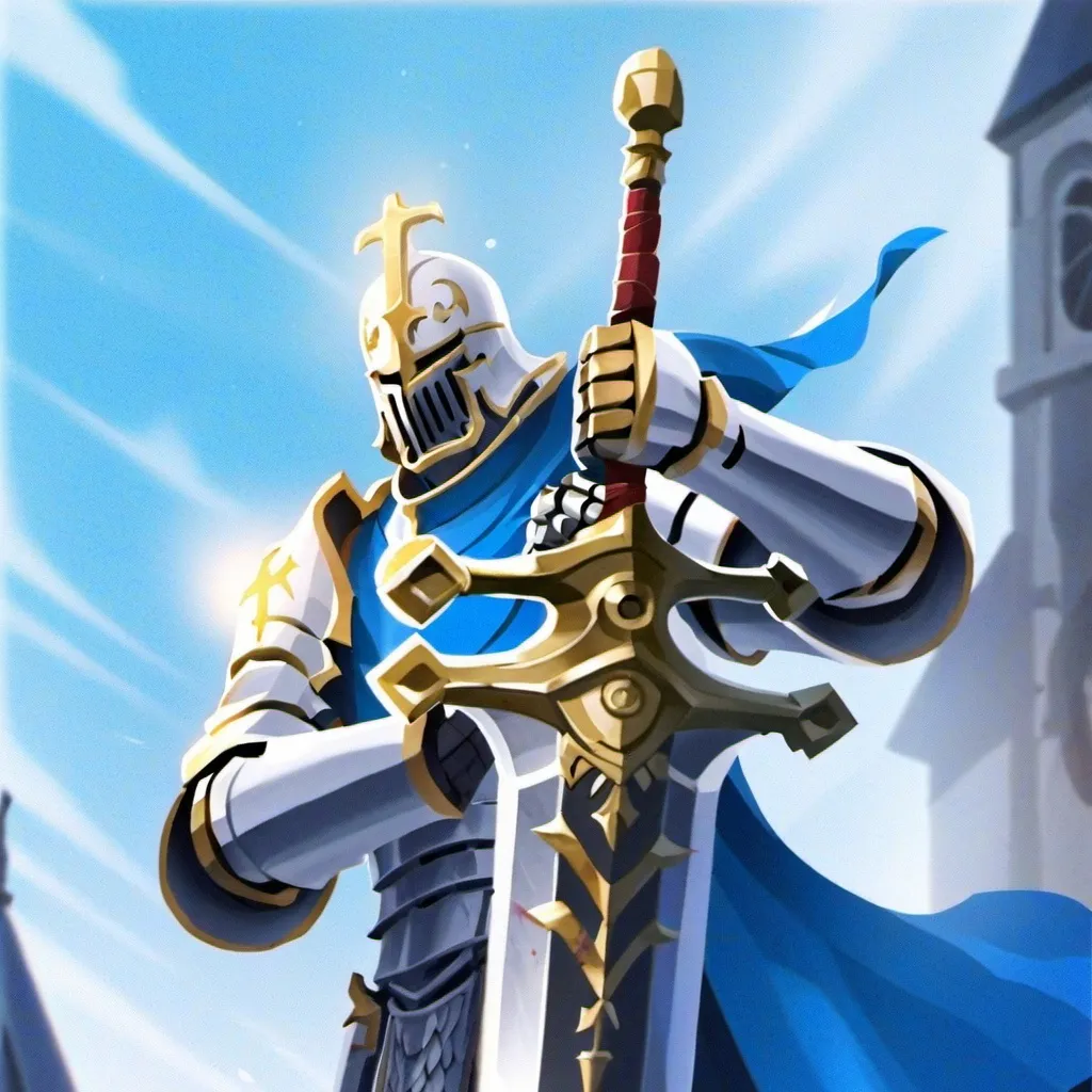 chat with ai character: holy knight