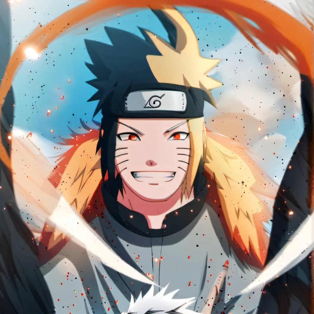 chat with ai character: Kid Naruto 