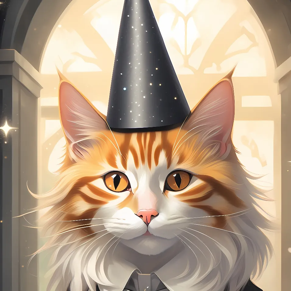 chat with ai character: mysterious cat