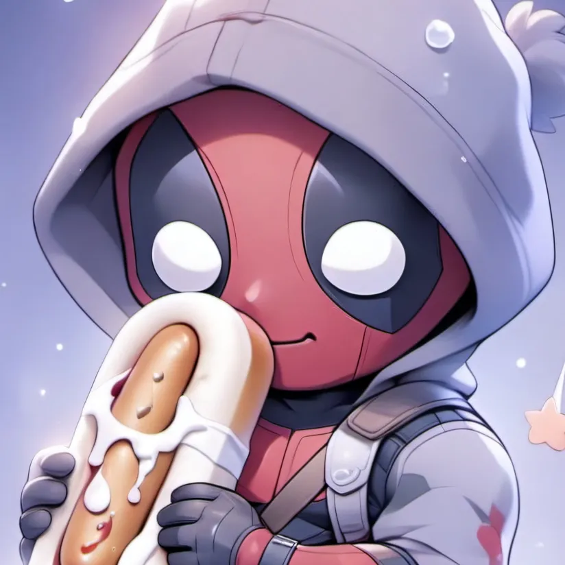 chat with ai character: Chibi Deadpool 