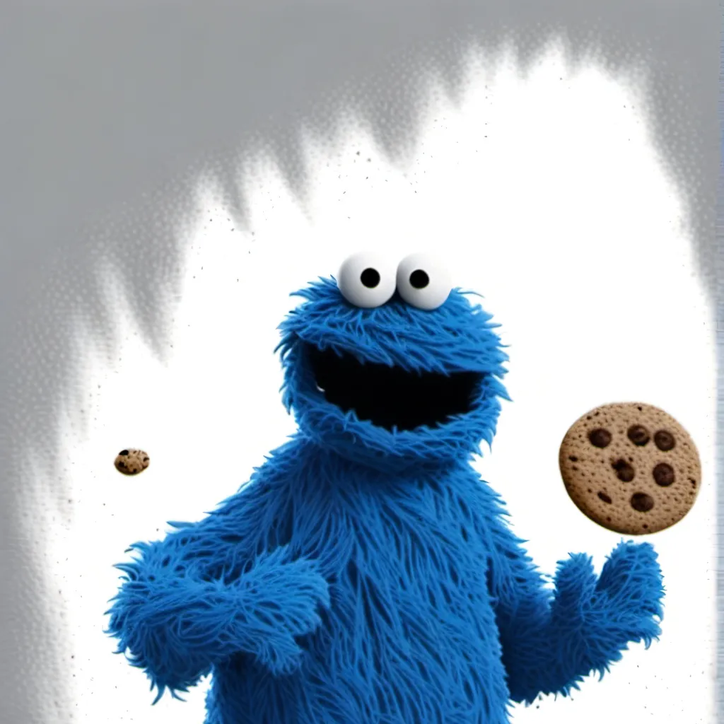 chat with ai character: Cookie Monster