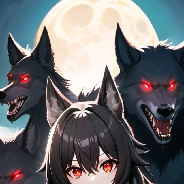 chat with ai character: ur werewolf sister
