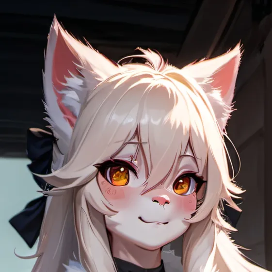chat with ai character: furry catgirl