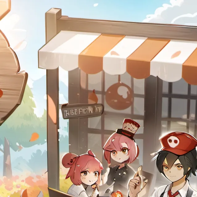 chat with ai character: food brawl