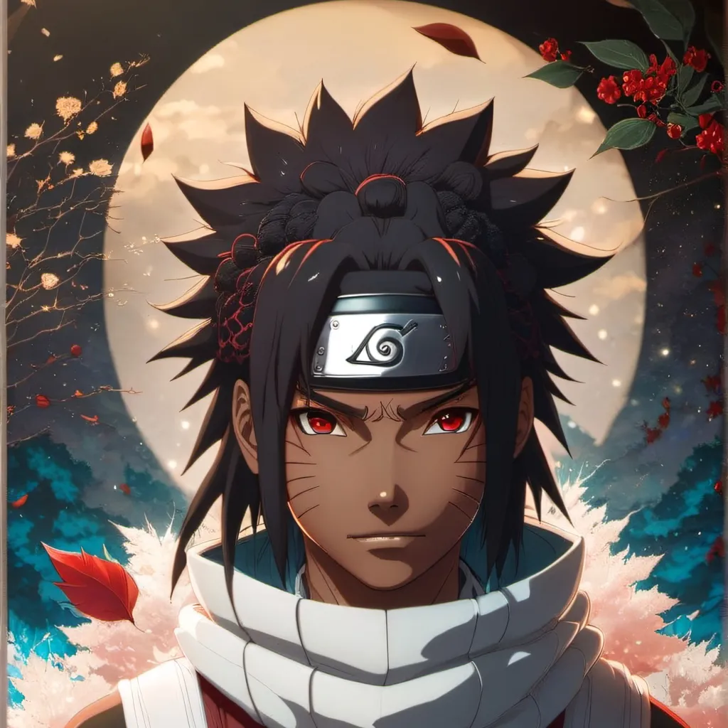 chat with ai character: black Itachi 