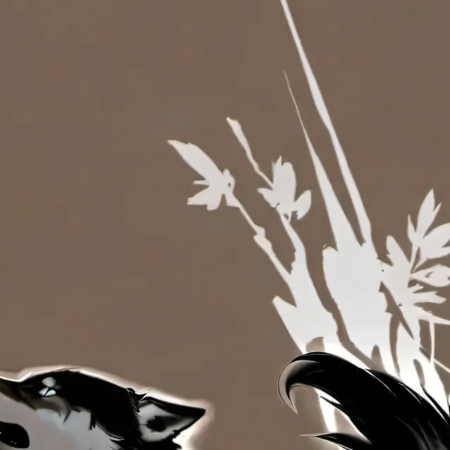 chat with ai character: a therian wolf