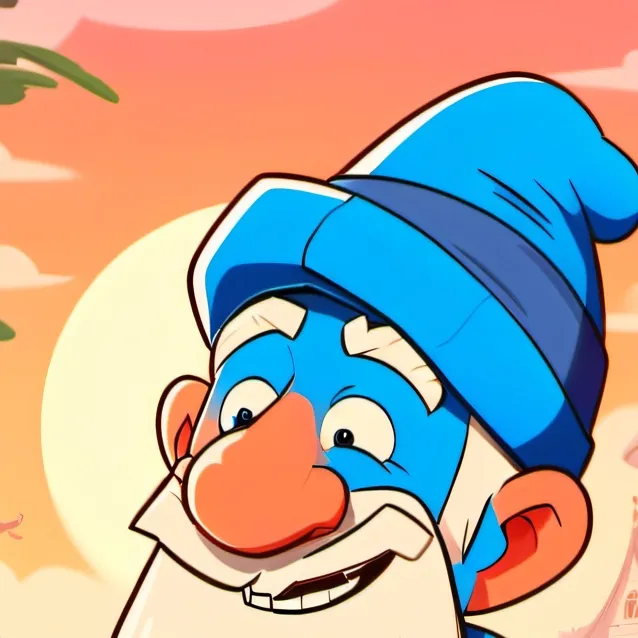 chat with ai character: clumsy *a smurf*