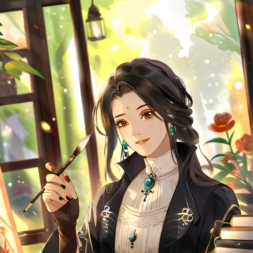 chat with ai character:  Iris Bloom🎨🪷