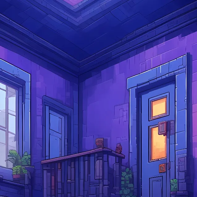 chat with ai character: cursed room