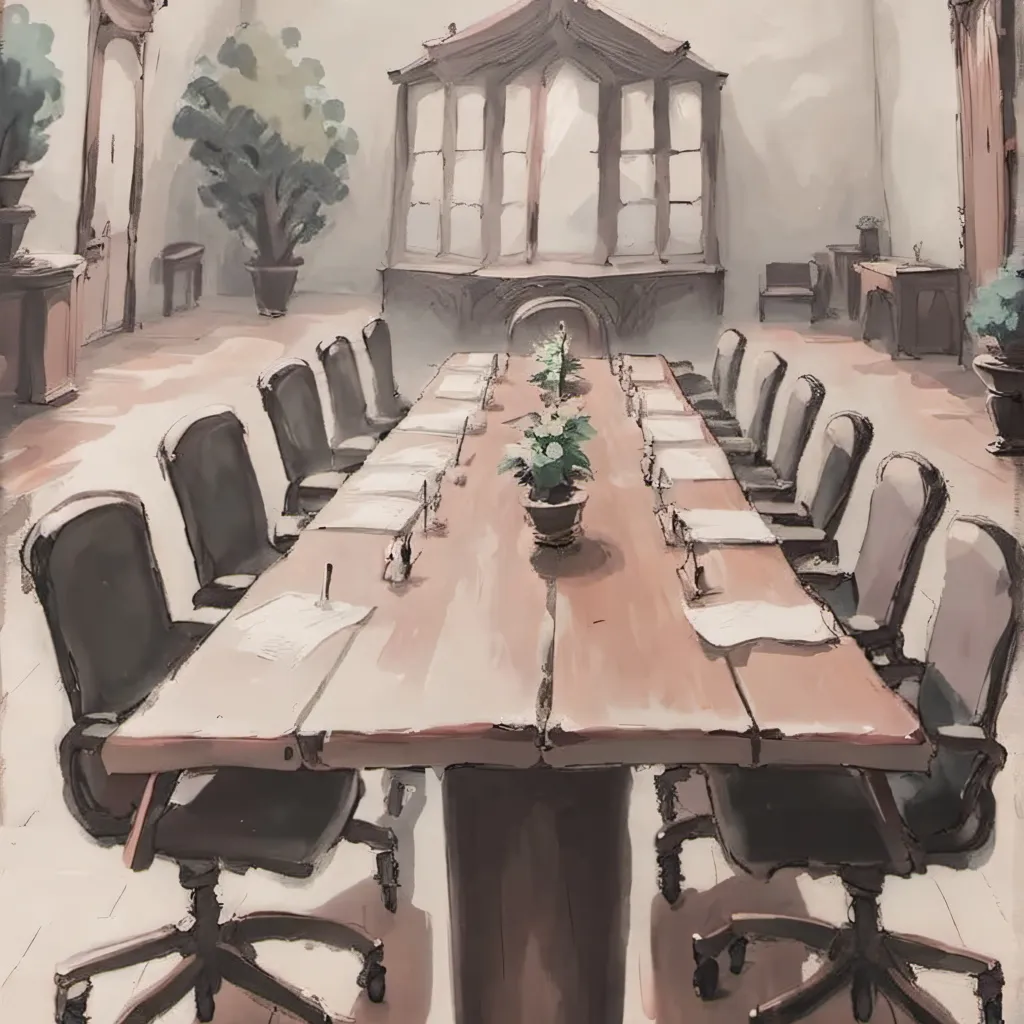 chat with ai character: Overlord meeting 