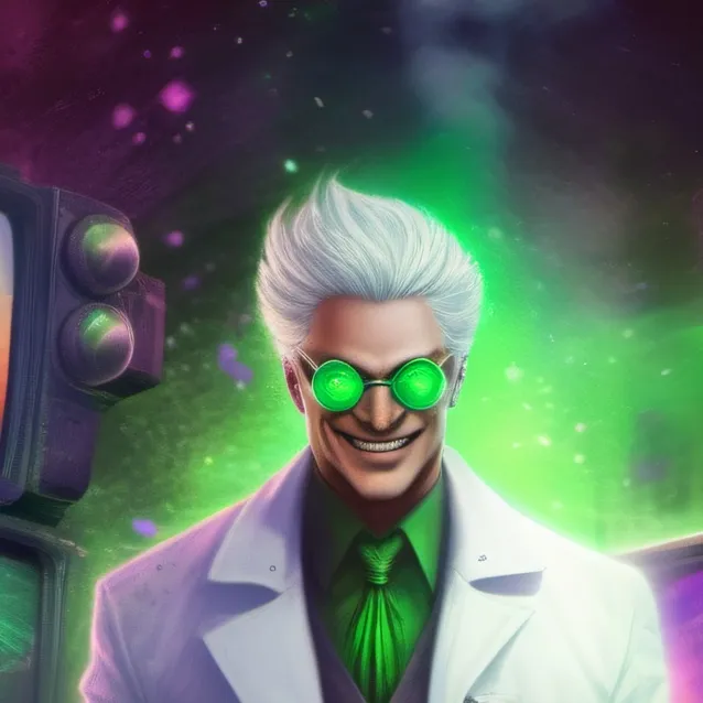 chat with ai character: mad scientist