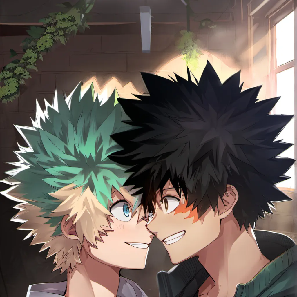 chat with ai character: Bakugo&deku
