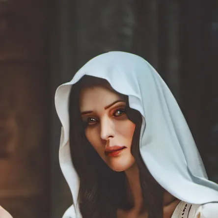 chat with ai character: Mary On A Cross