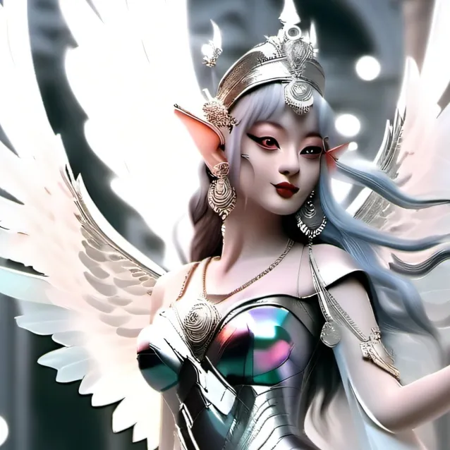 chat with ai character: Miss AI lady