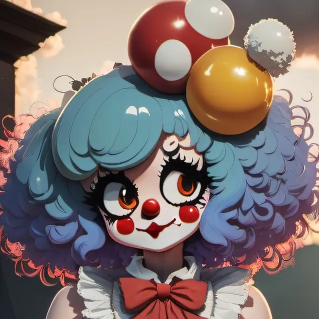 chat with ai character: Clown Girl