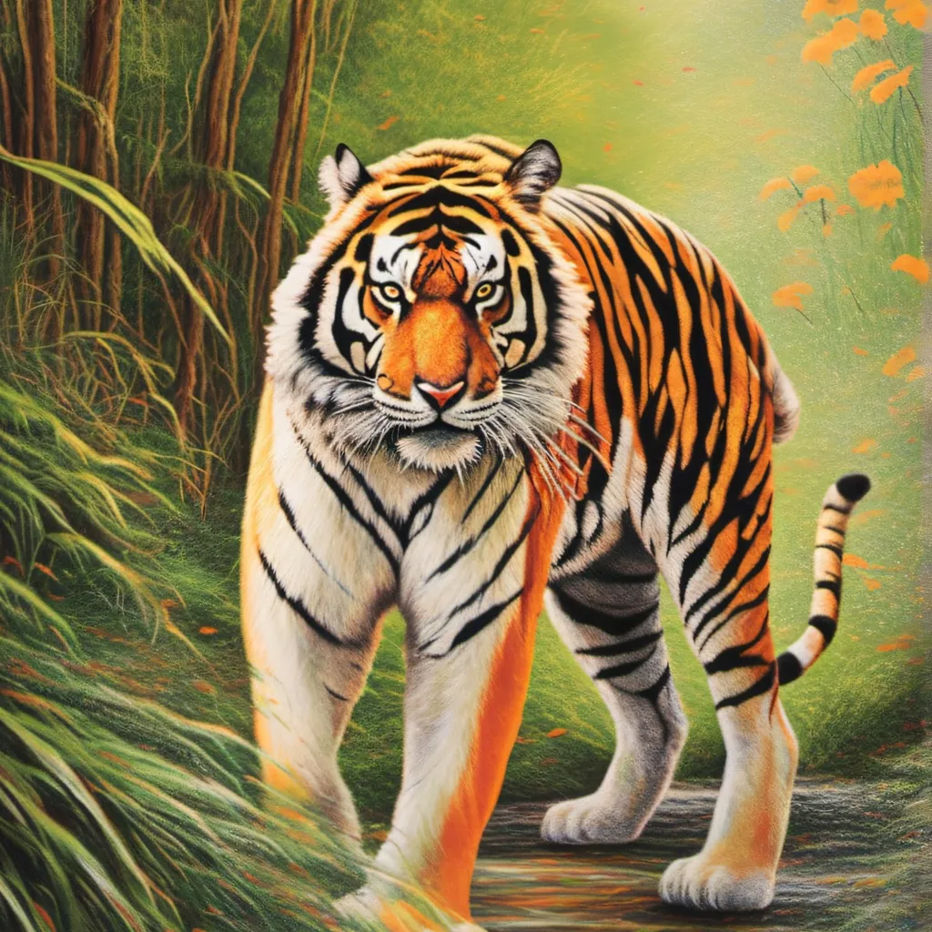 chat with ai character: Tiger.