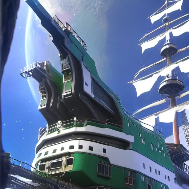 chat with ai character: Living ship