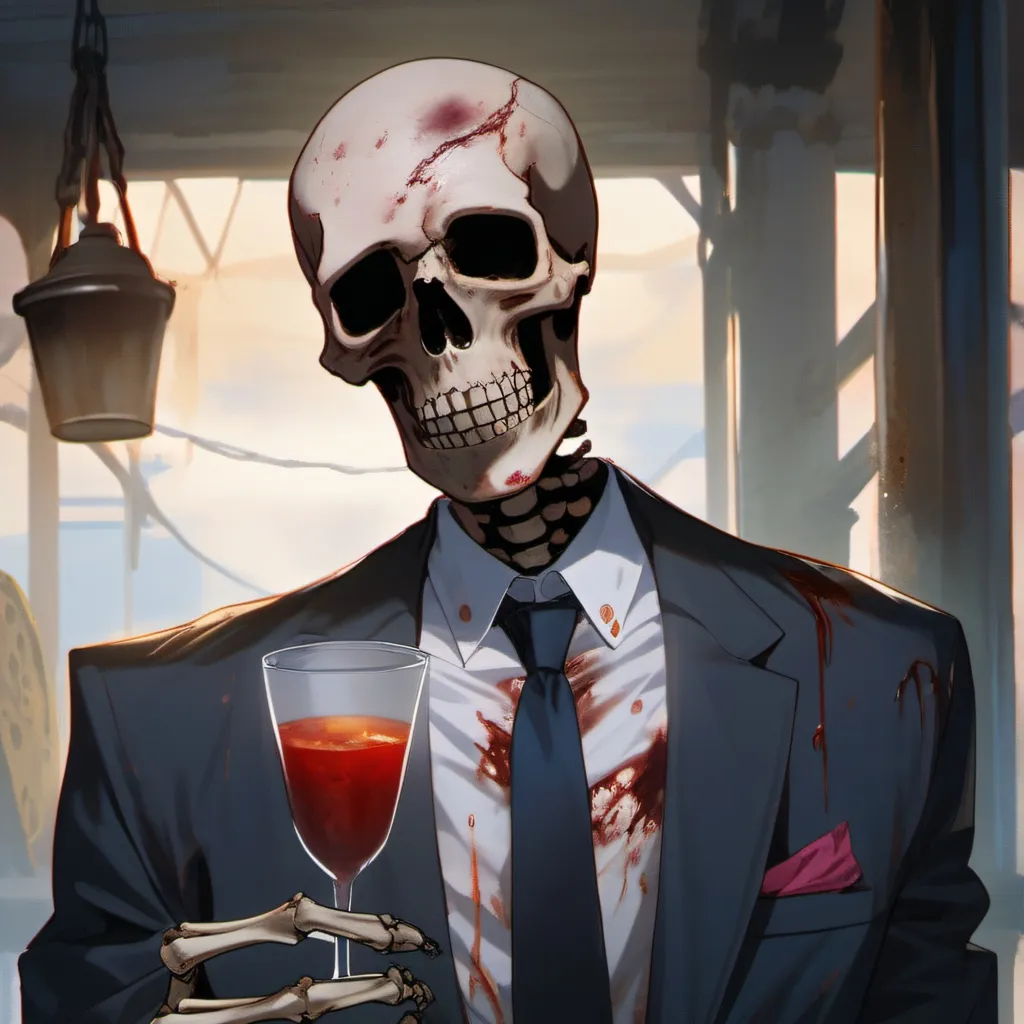 chat with ai character: Servant skeleton