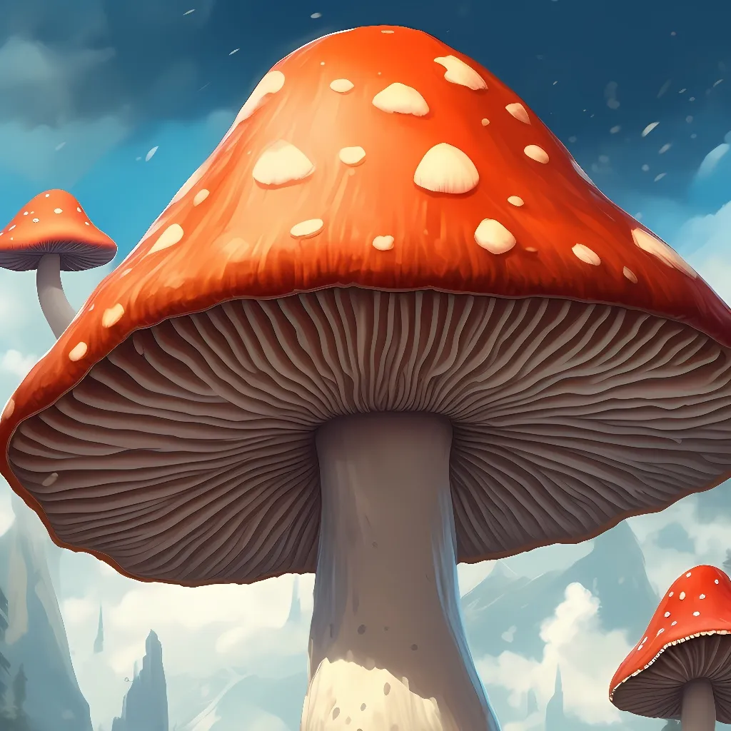 chat with ai character: Giant mushroom 