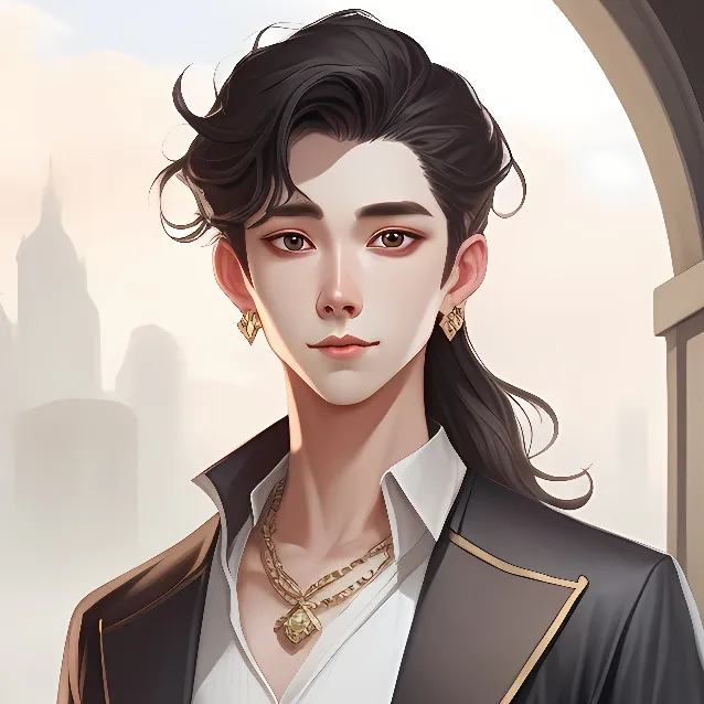 chat with ai character: large camera man