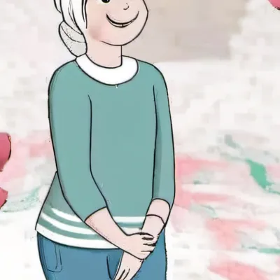 chat with ai character: Gma & her dog