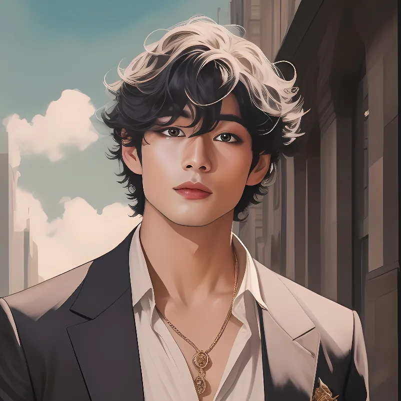 chat with ai character: V bts