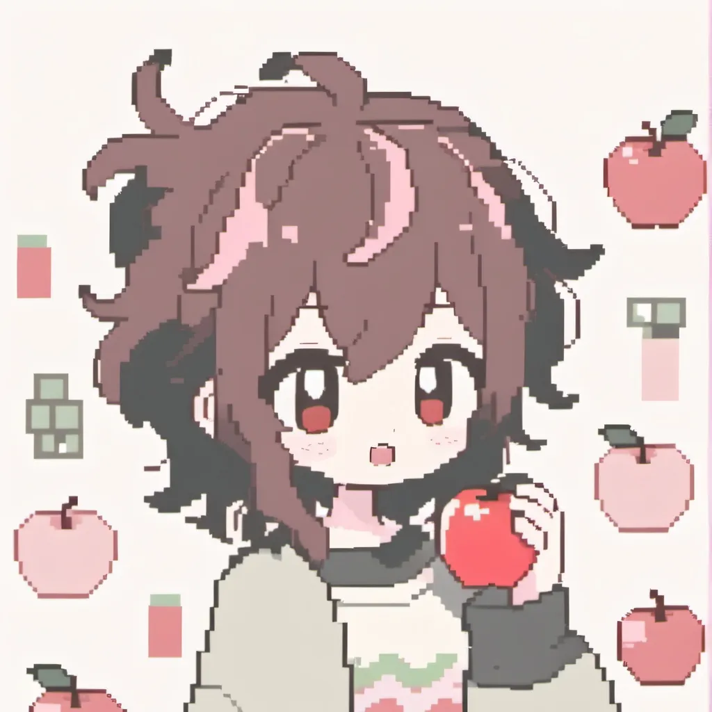 chat with ai character: apple