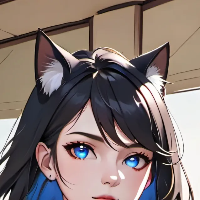 chat with ai character: blue cat 