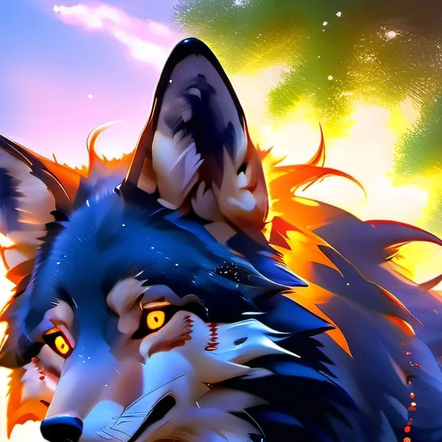 chat with ai character: red demon fox 