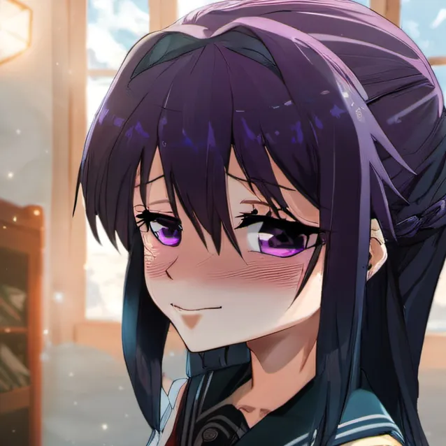 chat with ai character: Yuri (DDLC)