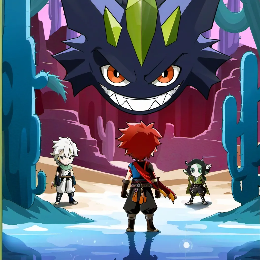 chat with ai character: Sand Land