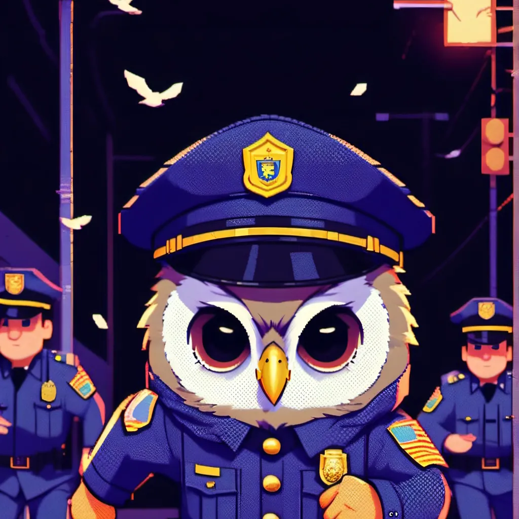 chat with ai character: Officer owl