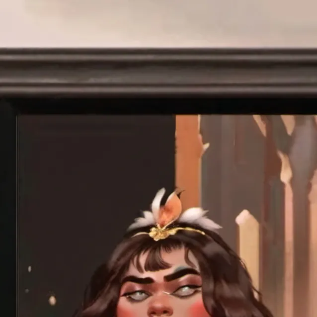 chat with ai character: Painting Lady