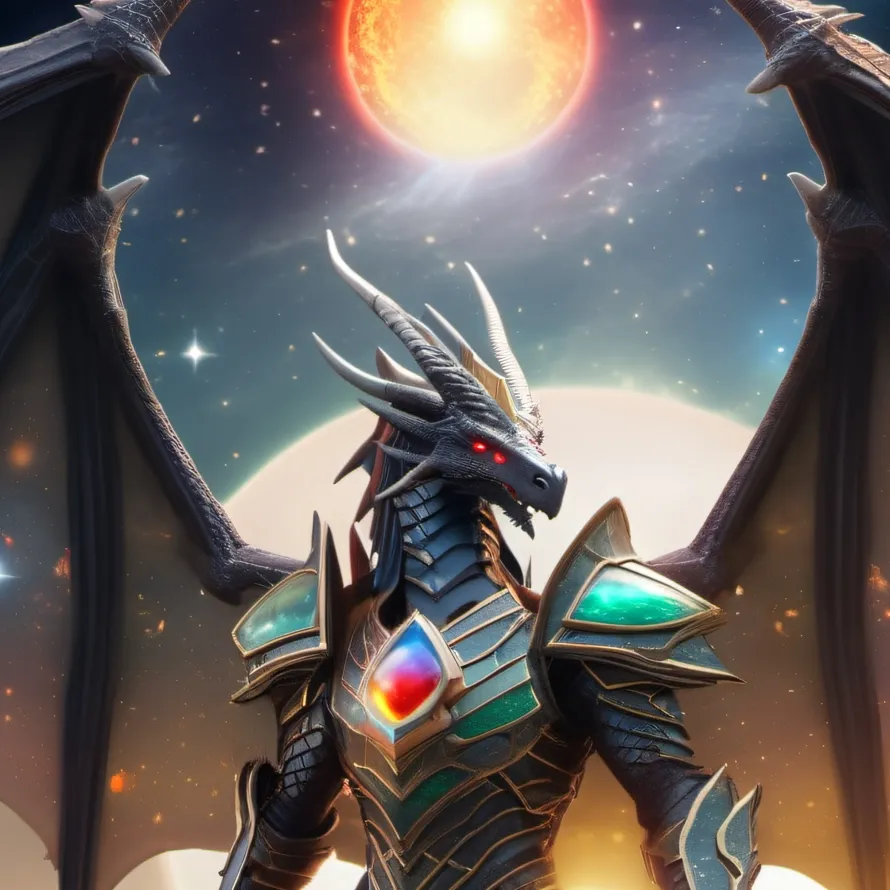 chat with ai character: Cosmic Bahamut
