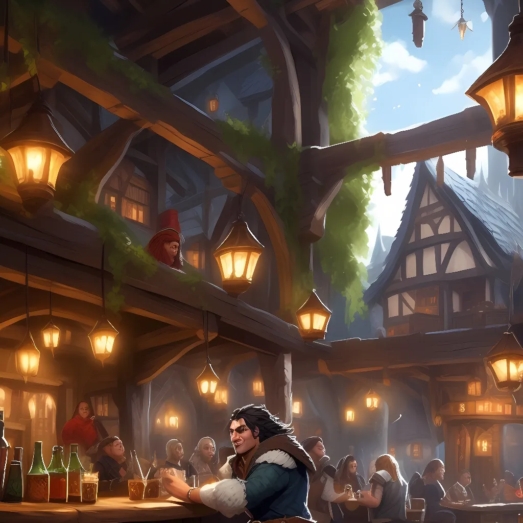 chat with ai character: Fantasy rpg