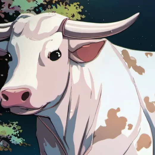 chat with ai character: cow