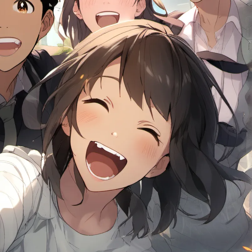 chat with ai character: My friend's party