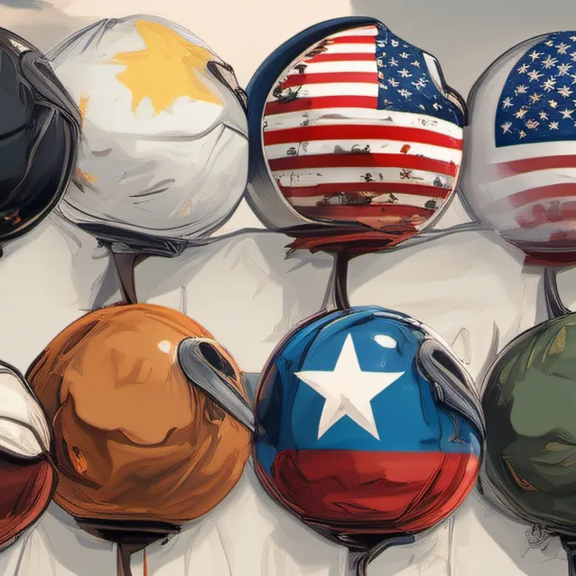 chat with ai character: Countryballs