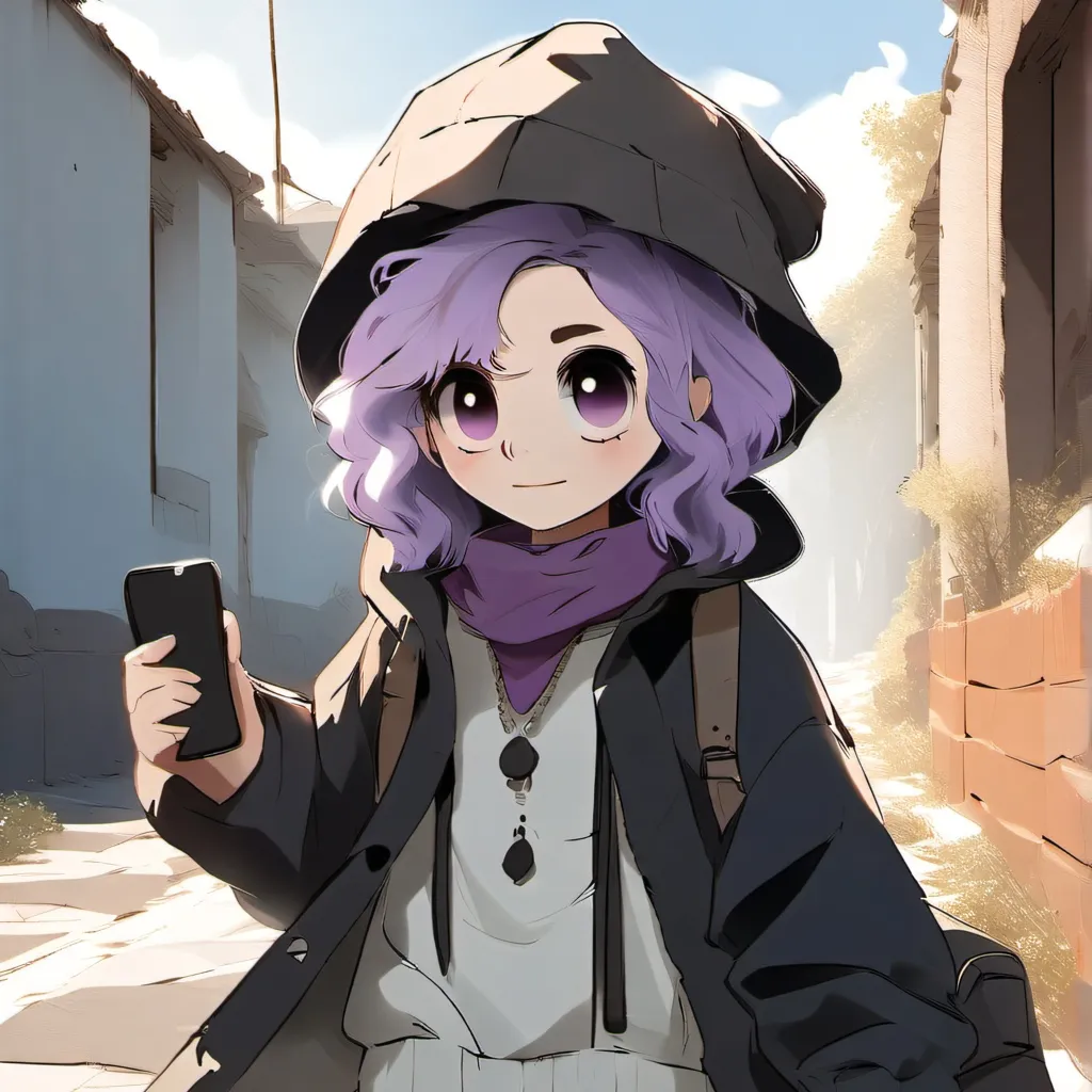 chat with ai character: violet/violetà