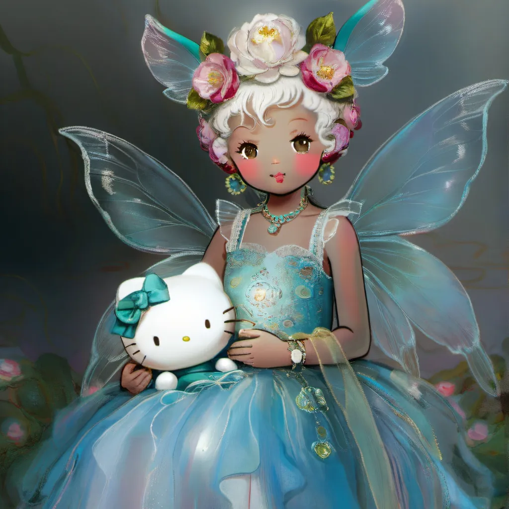 chat with ai character: hello kitty fairy 