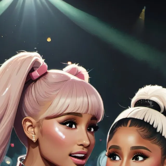 chat with ai character: Ariana and nicki