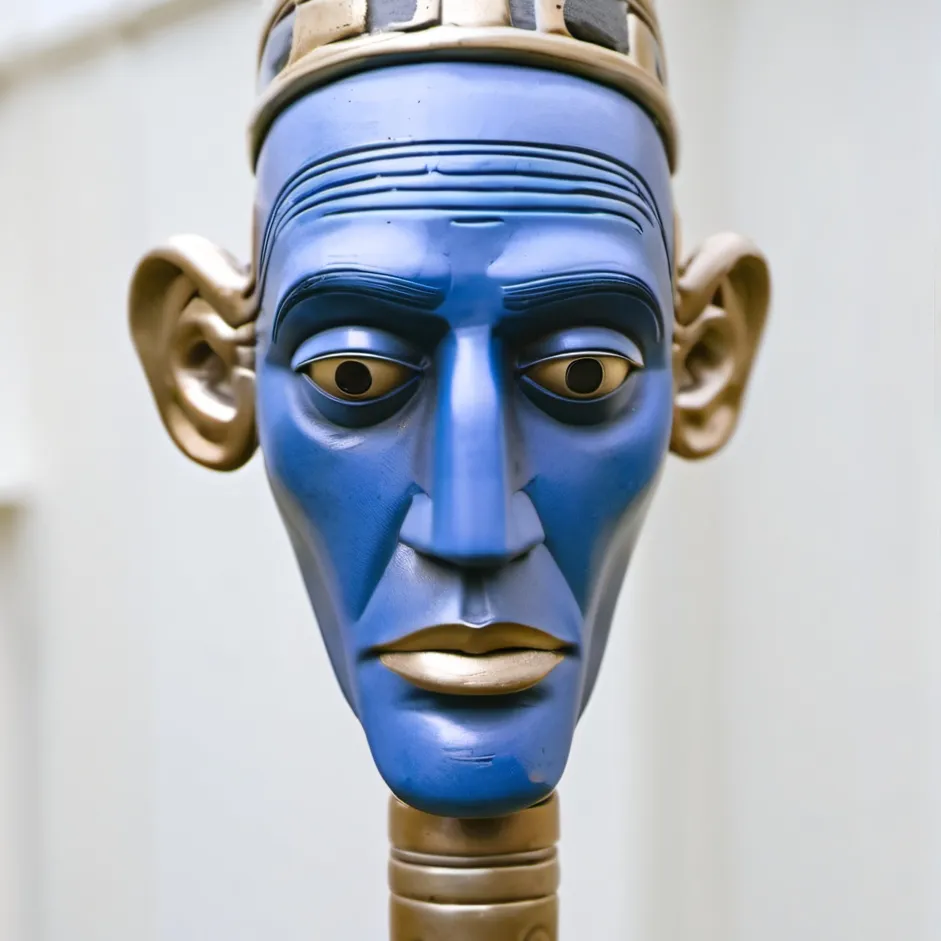 chat with ai character: Trombone with face