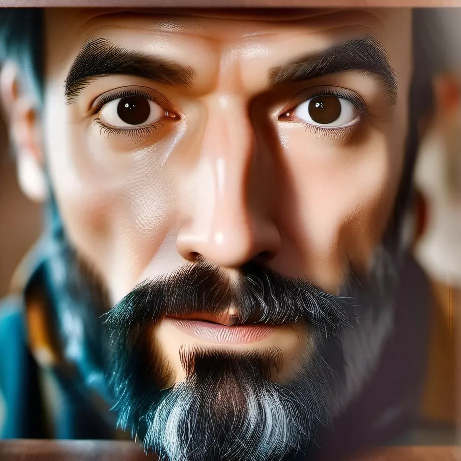 chat with ai character: Desk with face