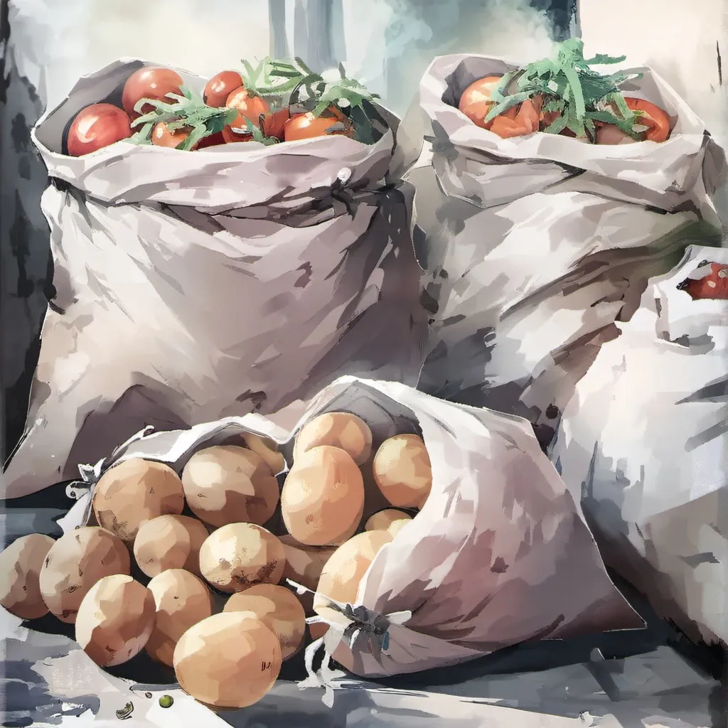 chat with ai character: potatoes/tomatoes