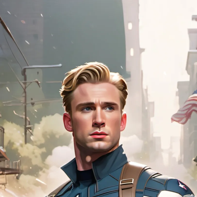 chat with ai character: Captain America