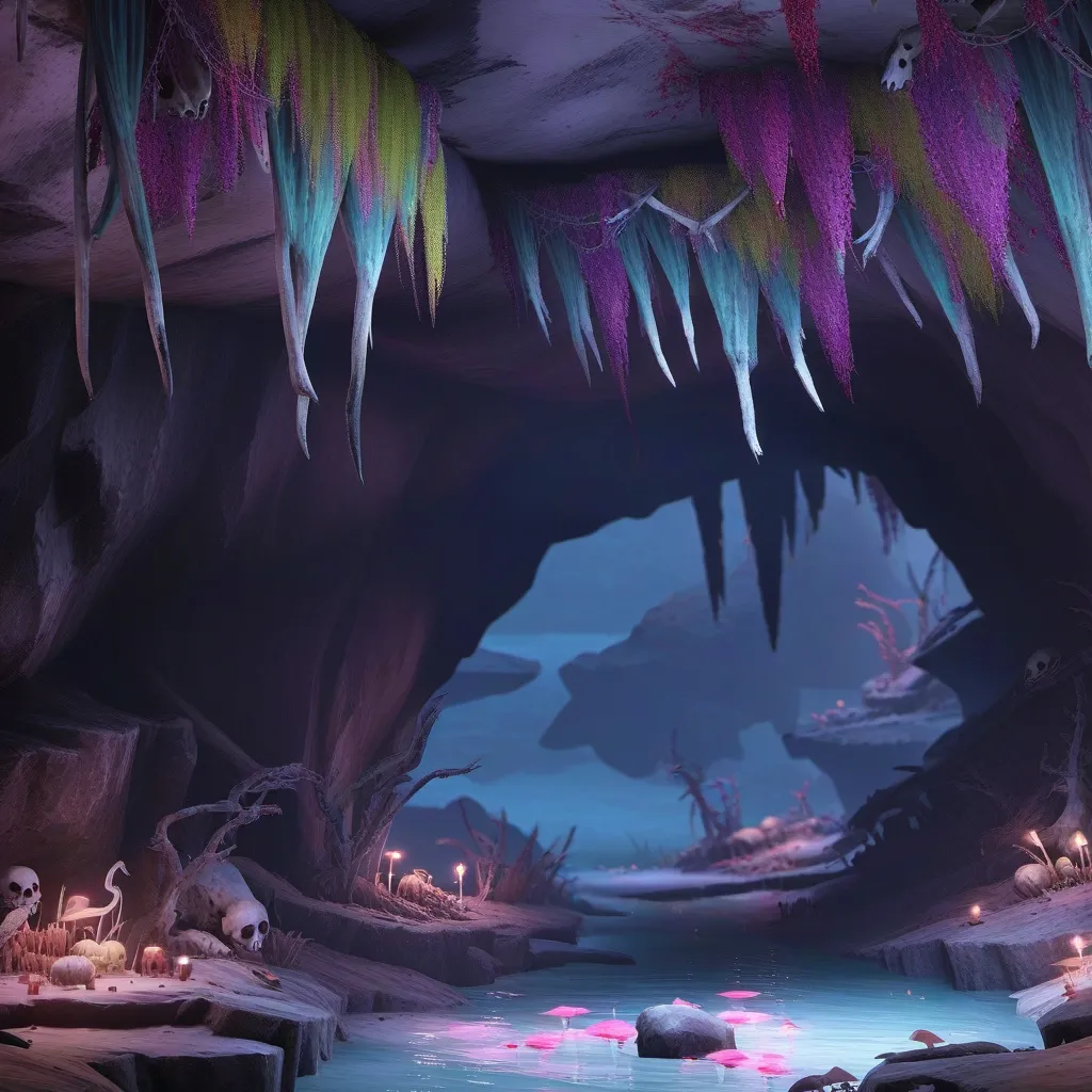 chat with ai character: The deep dark