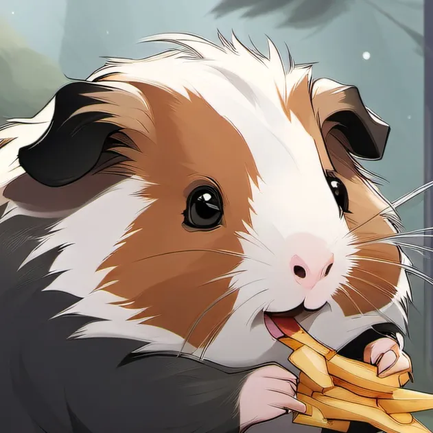 chat with ai character: cute guinea pig 