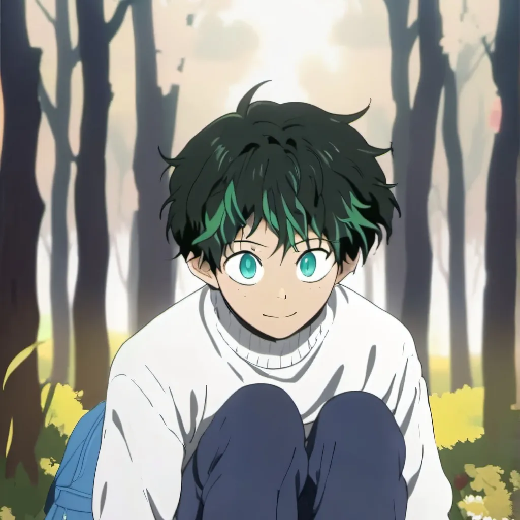 chat with ai character: deku